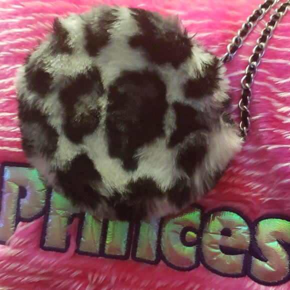 Children's Place plush leopard purse - Picture 1 of 4